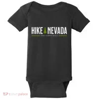 Nevada Hike Sand Harbor Beach Tree Retro Baby Bodysuit thumb 0