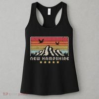 New Hampshire Shirt. Retro Style NH, USA Women's Tank Top thumb 3