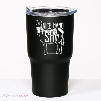 Nice Hand Sir Donkey Poker Funny Gambling Design Tumbler