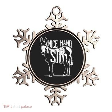 Nice Hand Sir Donkey Poker Funny Gambling Design Ornament