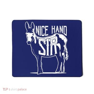 Nice Hand Sir Donkey Poker Funny Gambling Design Mousepad