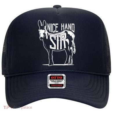 Nice Hand Sir Donkey Poker Funny Gambling Design Hat