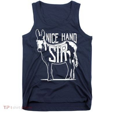 Nice Hand Sir Donkey Poker Funny Gambling Design Tank Top