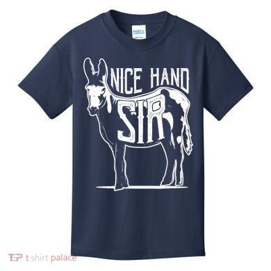 Nice Hand Sir Donkey Poker Funny Gambling Design Kids T-Shirt