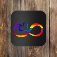 Neurodiversity Heart Symbol Coaster thumb 0