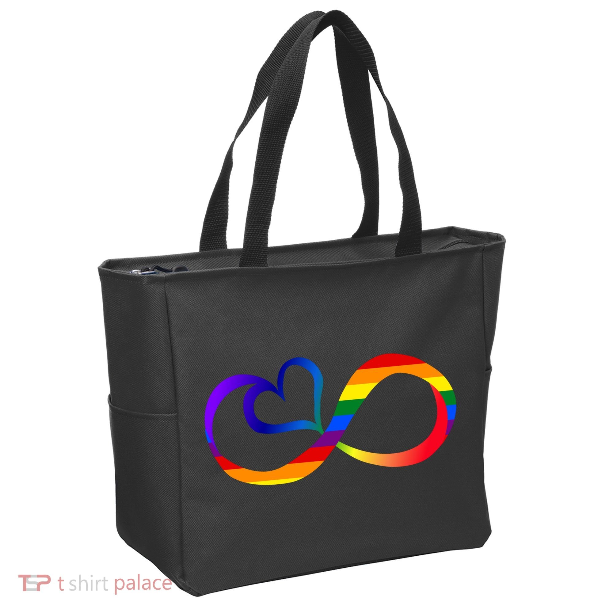 Neurodiversity Heart Symbol Tote Bag