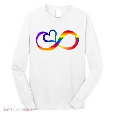 Neurodiversity Heart Symbol Long Sleeve Shirt