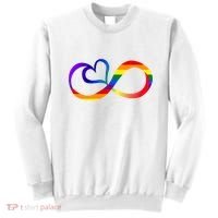 Neurodiversity Heart Symbol Sweatshirt thumb 0