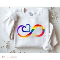 Neurodiversity Heart Symbol Sweatshirt thumb 2