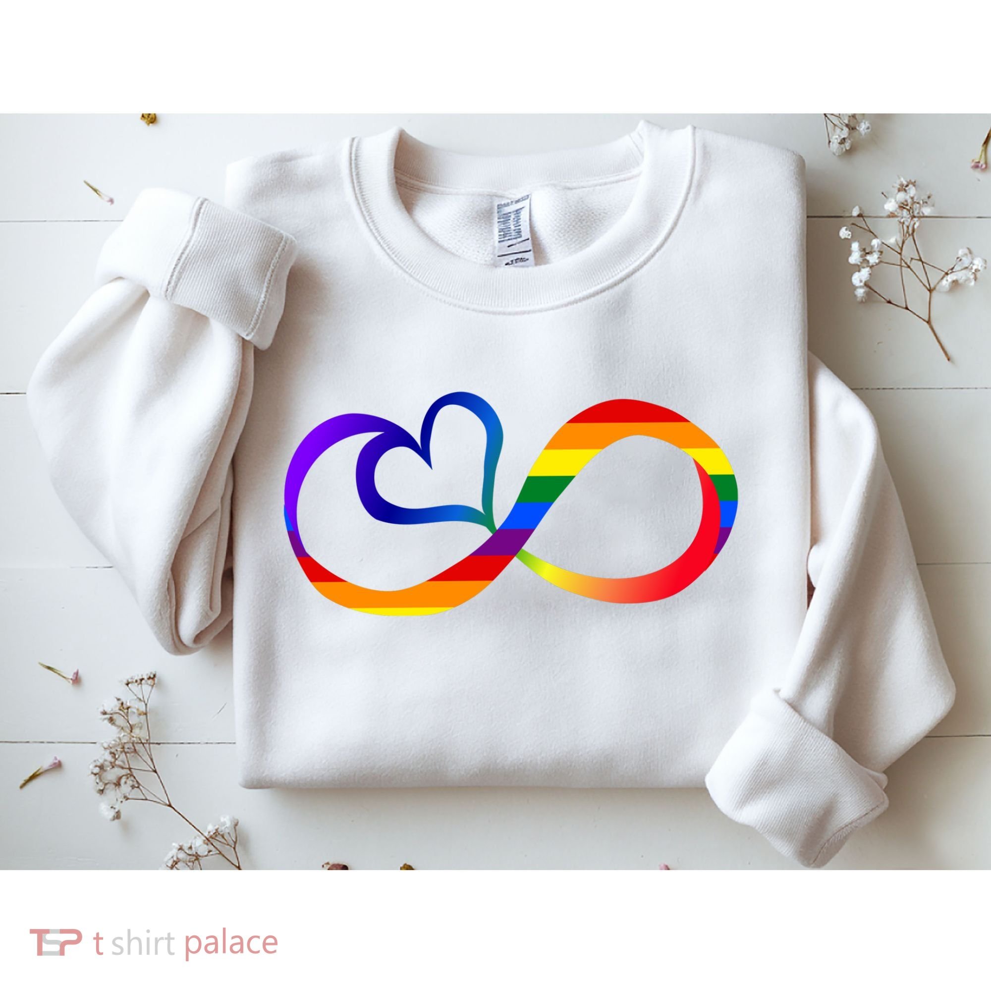 Neurodiversity Heart Symbol Sweatshirt