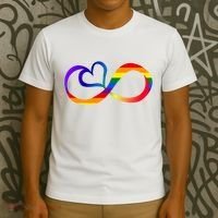 Neurodiversity Heart Symbol T-Shirt thumb 3