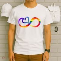 Neurodiversity Heart Symbol T-Shirt thumb 6