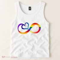 Neurodiversity Heart Symbol Tank Top thumb 2