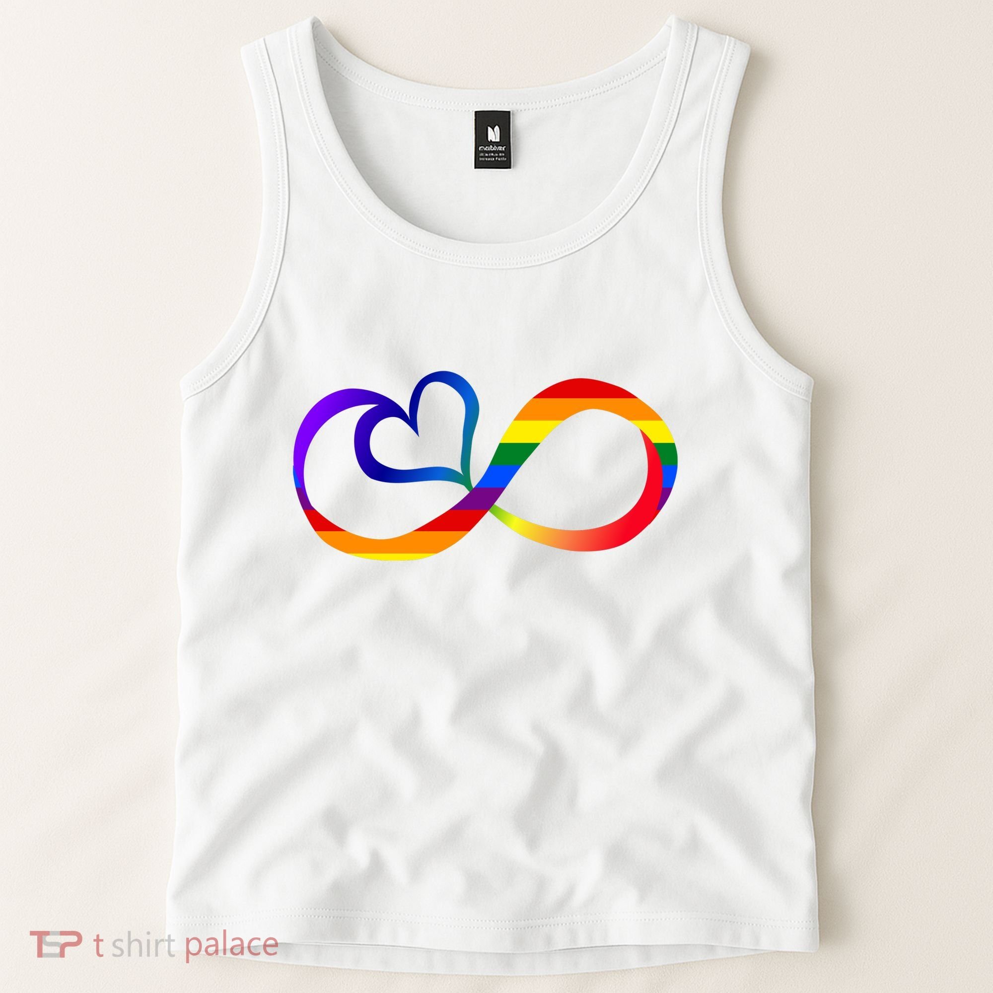 Neurodiversity Heart Symbol Tank Top