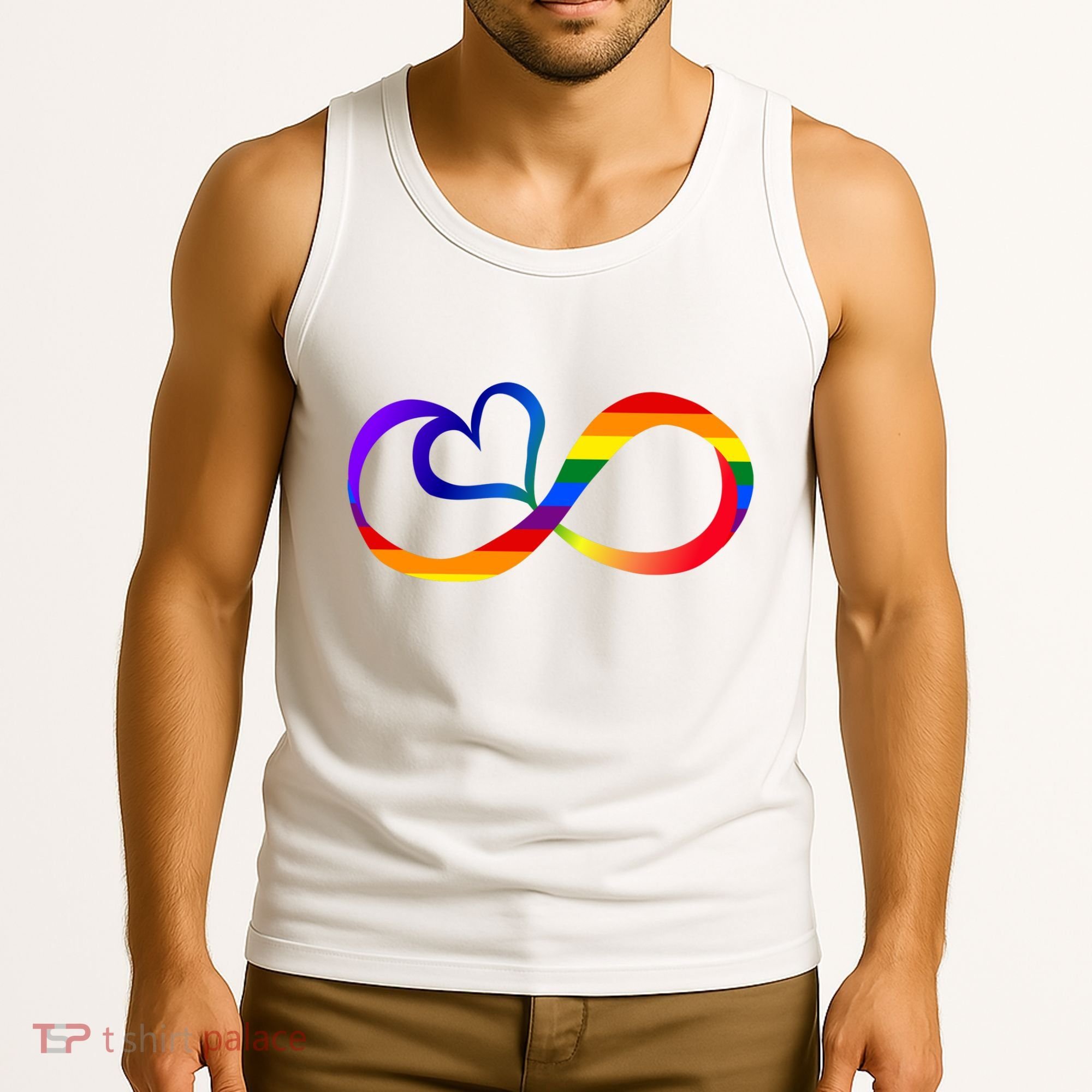 Neurodiversity Heart Symbol Tank Top