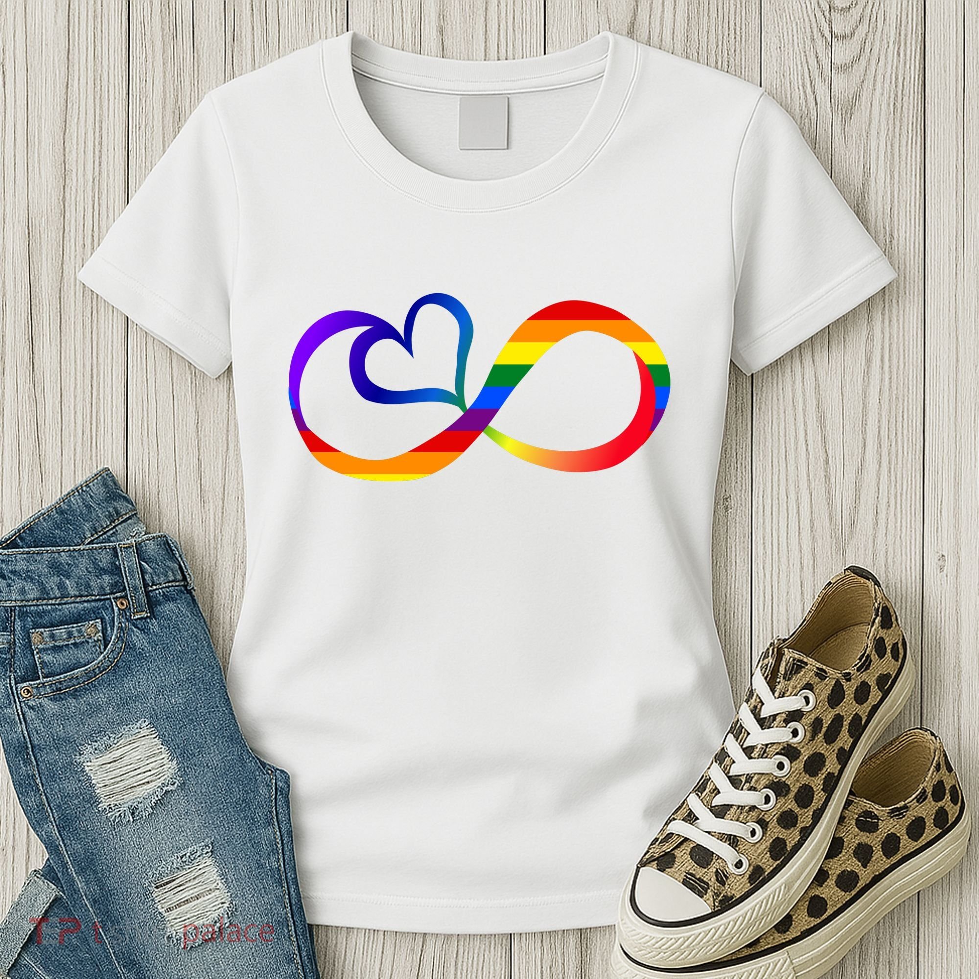 Neurodiversity Heart Symbol Women's T-Shirt
