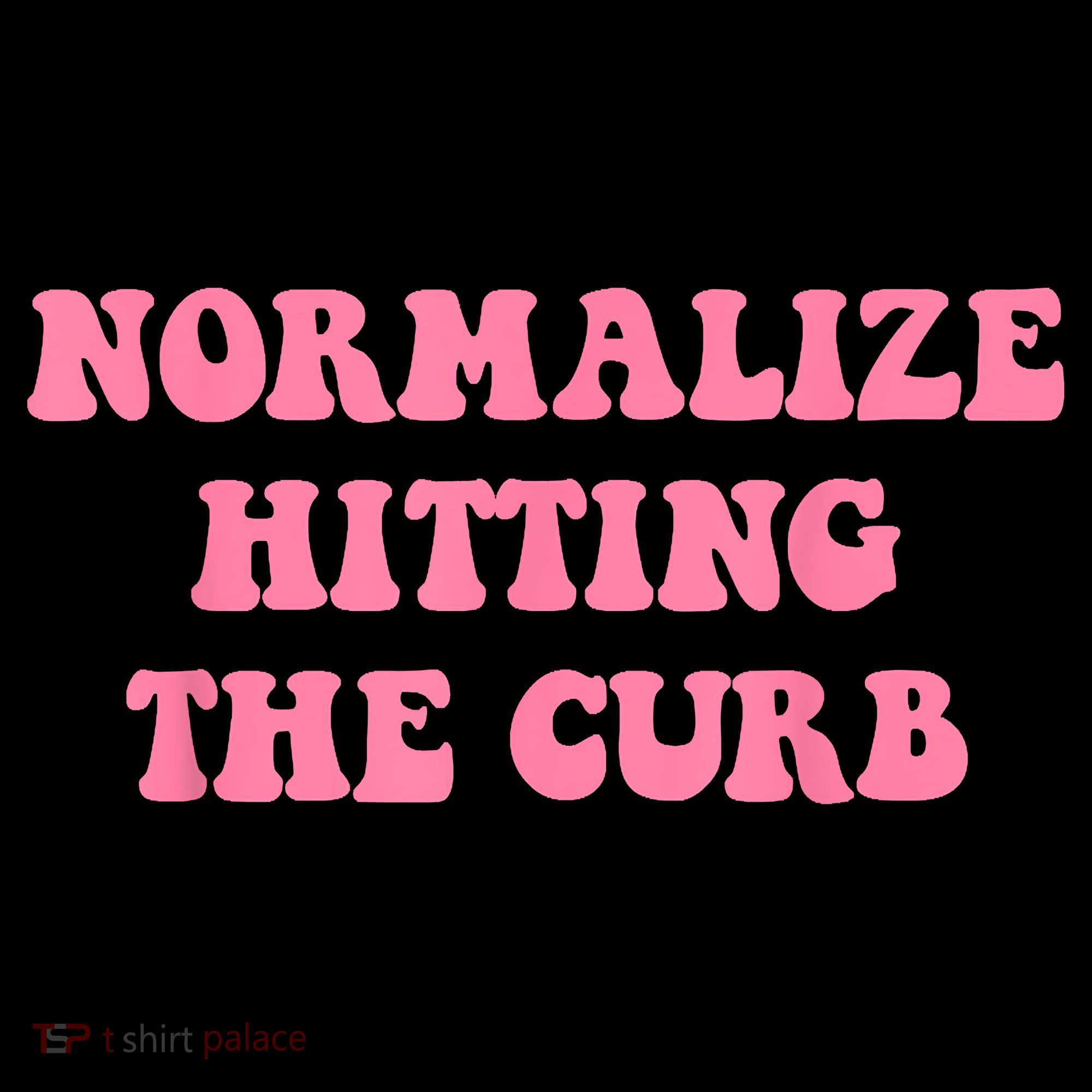 Normalize Hitting The Curb Funny Apparel Apron