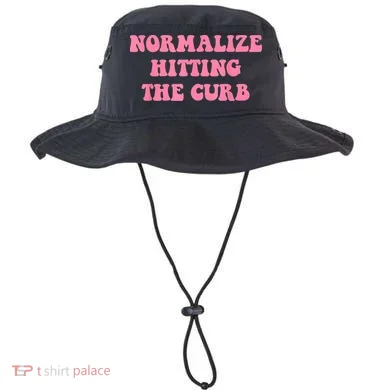 Normalize Hitting The Curb Funny Apparel Bucket Hat