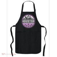 Neon Houston Texas Logo Apron thumb 0