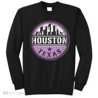 Neon Houston Texas Logo Sweatshirt thumb 0