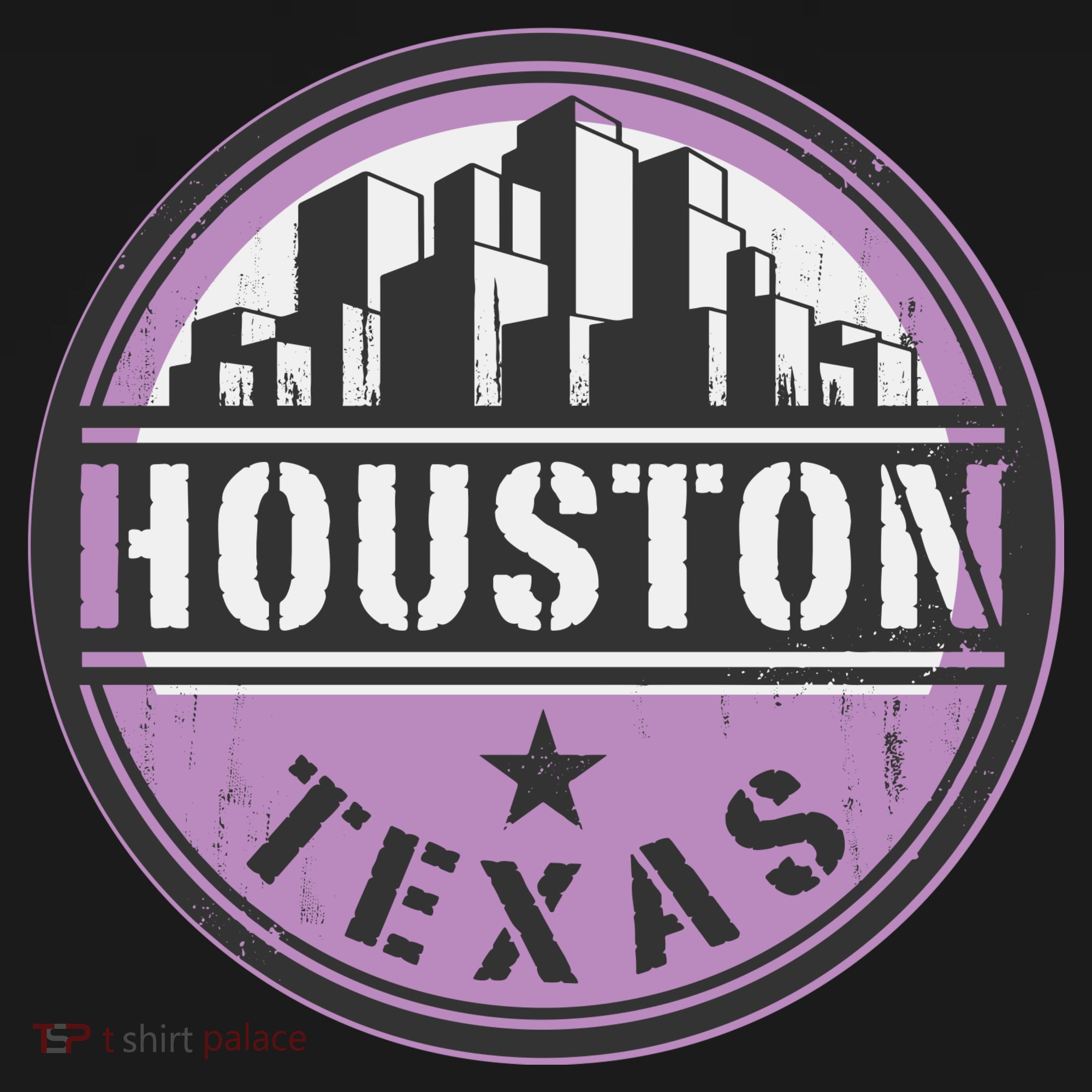 Neon Houston Texas Logo Sweatshirt