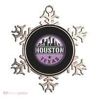 Neon Houston Texas Logo Ornament thumb 0