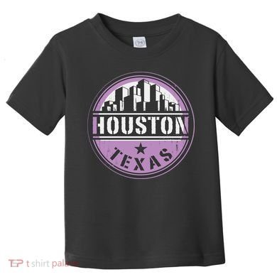 Neon Houston Texas Logo Toddler T-Shirt