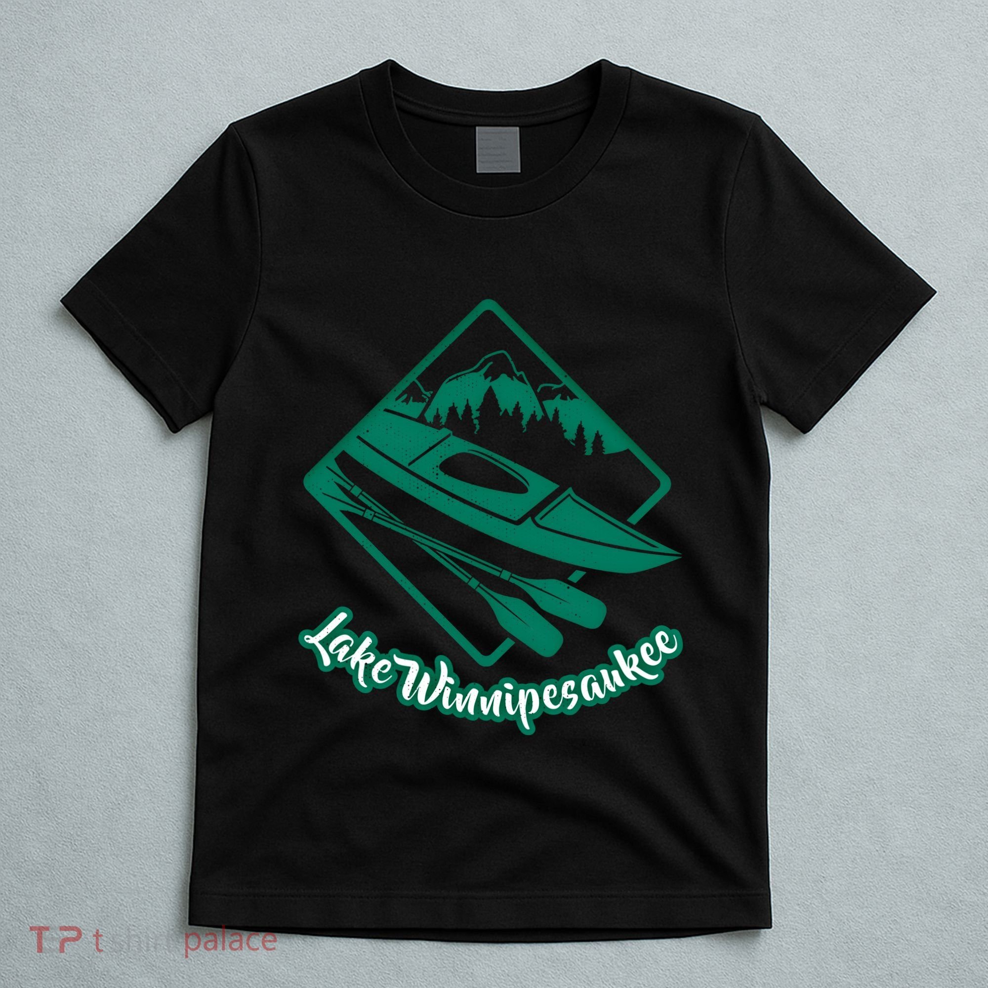 New Hampshire Vacation Lake Winnipesaukee Kayak Kayaking Gift T-Shirt