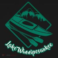 New Hampshire Vacation Lake Winnipesaukee Kayak Kayaking Gift Polo thumb 3