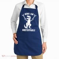 Now I Am Unstoppable Funny TRex Apron thumb 2