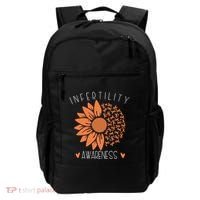 National Infertility Awareness Week Sunflower Gift Backpack thumb 0