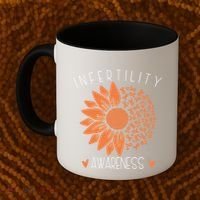 National Infertility Awareness Week Sunflower Gift Coffee Mug thumb 2