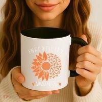 National Infertility Awareness Week Sunflower Gift Coffee Mug thumb 3