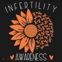 National Infertility Awareness Week Sunflower Gift Women's Hoodie thumb 2