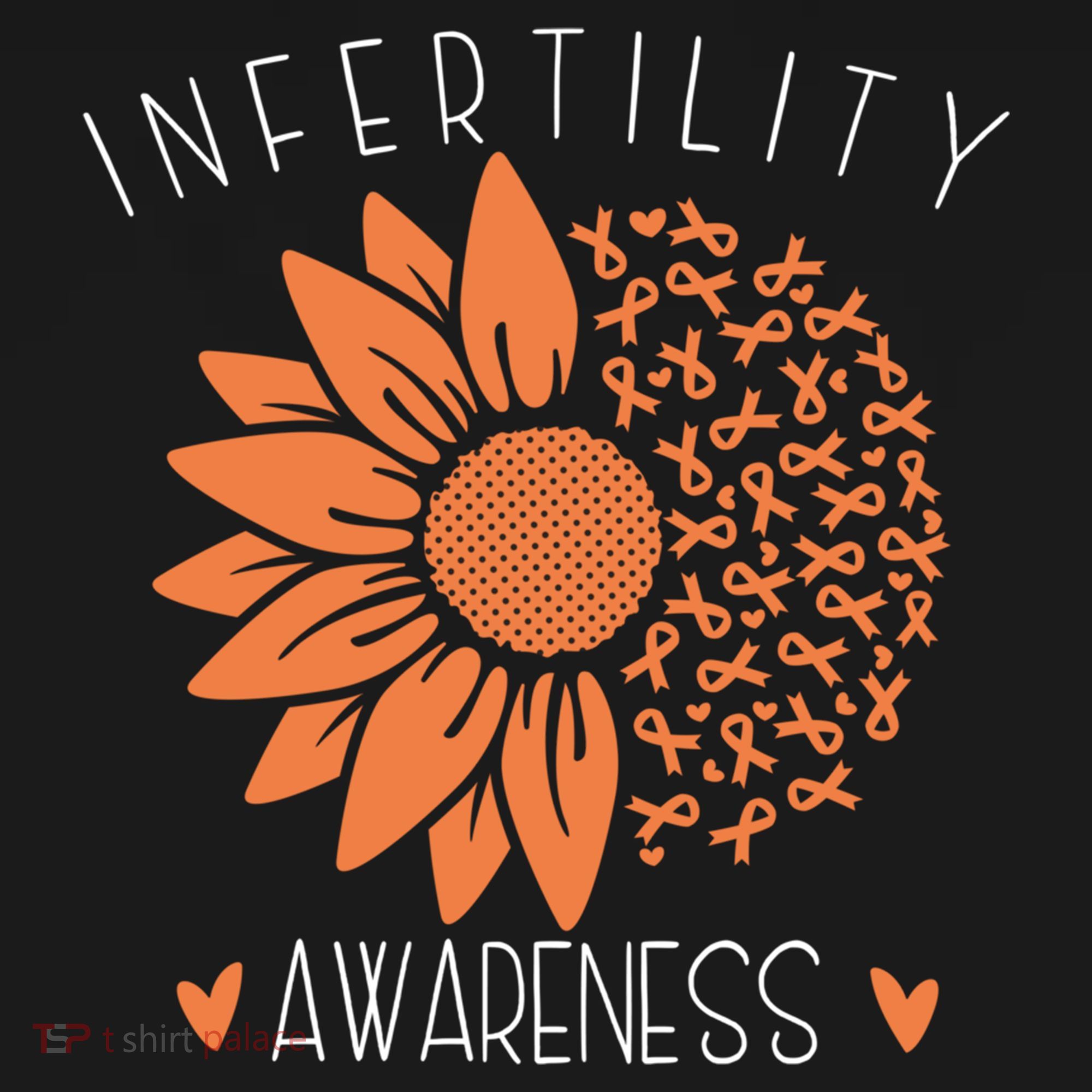 National Infertility Awareness Week Sunflower Gift Women's Hoodie