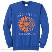 National Infertility Awareness Week Sunflower Gift Sweatshirt thumb 0