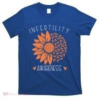 National Infertility Awareness Week Sunflower Gift T-Shirt thumb 0