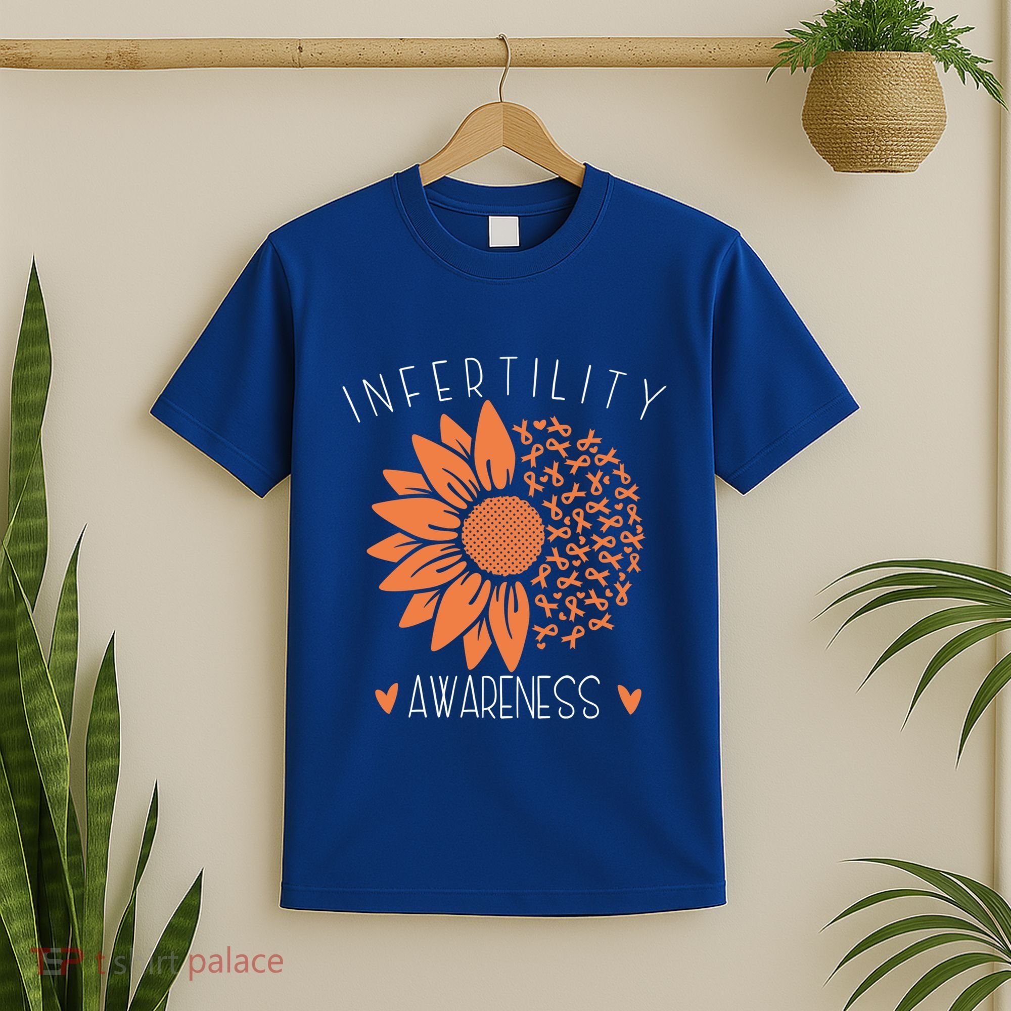 National Infertility Awareness Week Sunflower Gift T-Shirt