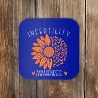 National Infertility Awareness Week Sunflower Gift Coaster thumb 0