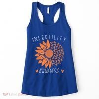 National Infertility Awareness Week Sunflower Gift Women's Tank Top thumb 0