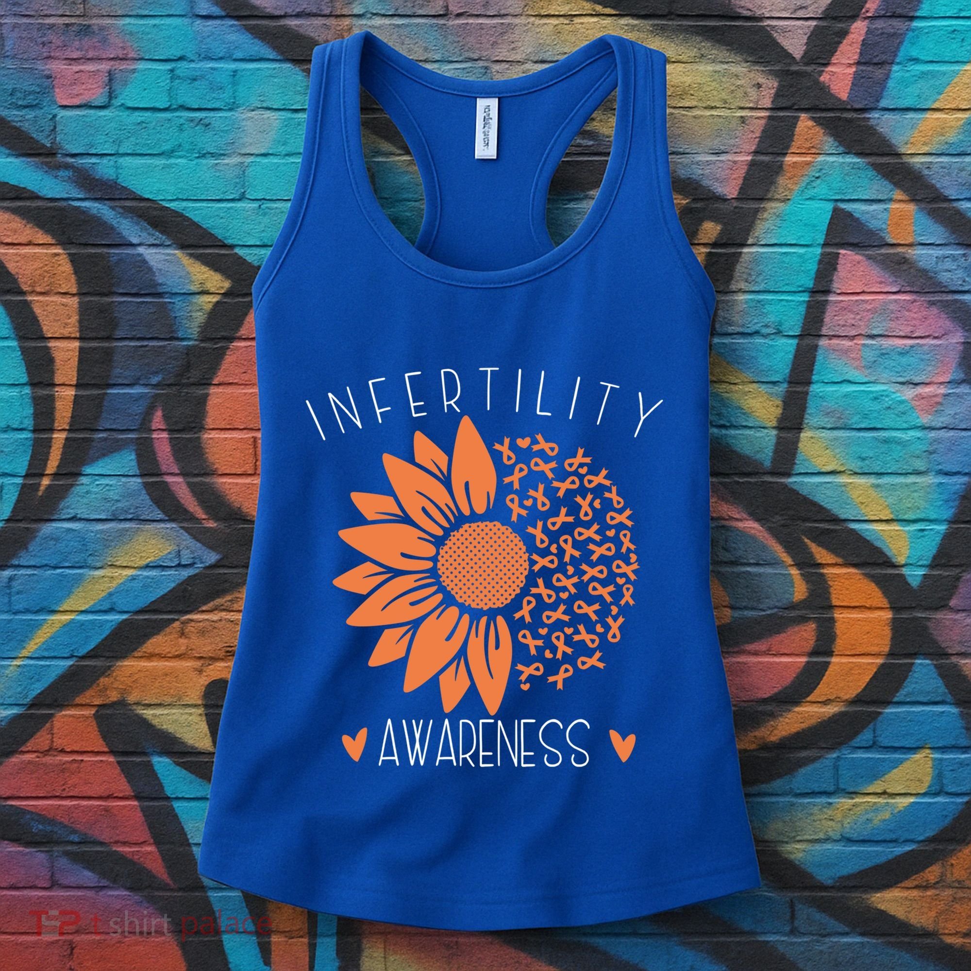 National Infertility Awareness Week Sunflower Gift Women's Tank Top