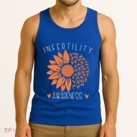 National Infertility Awareness Week Sunflower Gift Tank Top thumb 3