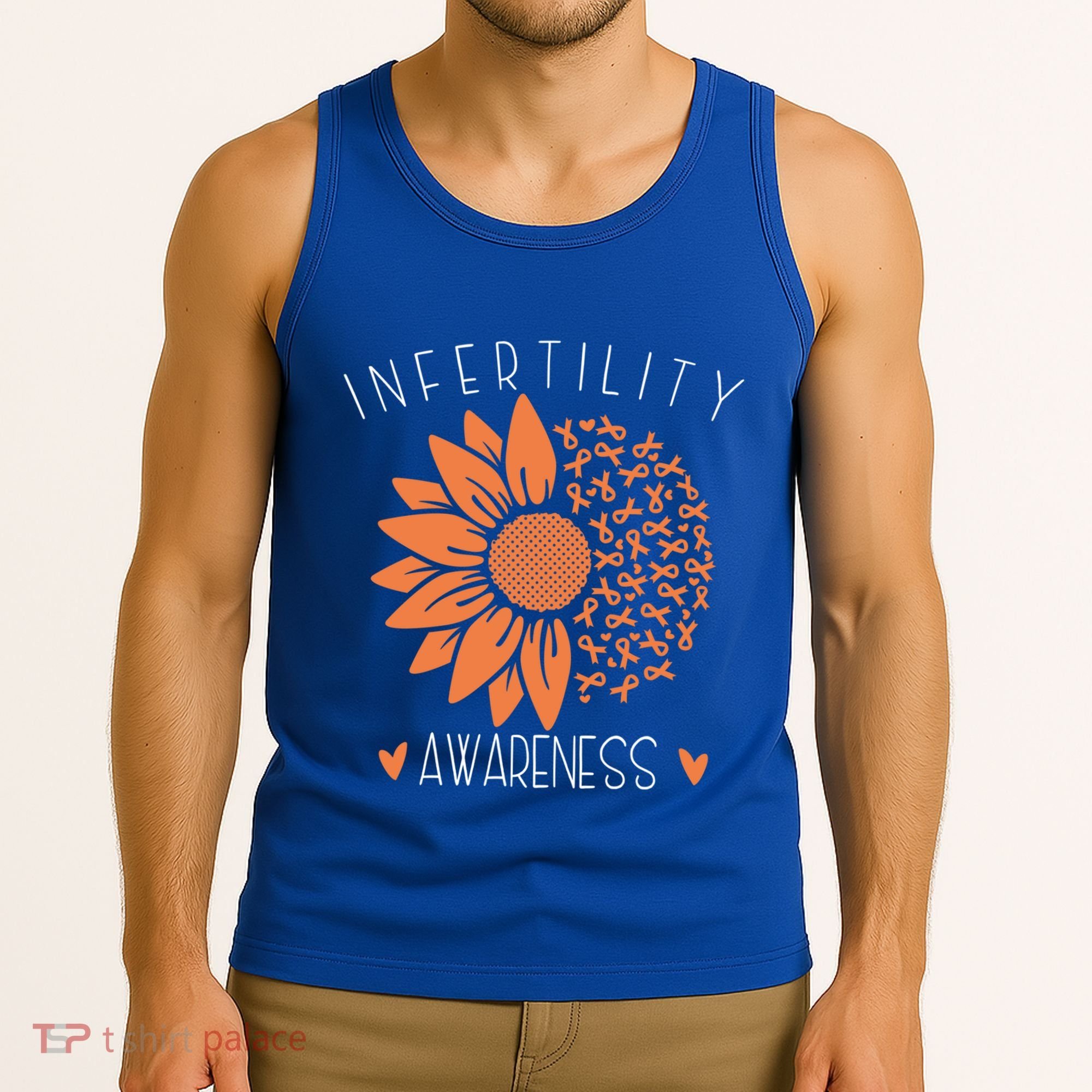 National Infertility Awareness Week Sunflower Gift Tank Top