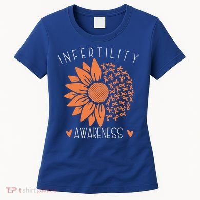 National Infertility Awareness Week Sunflower Gift Women's T-Shirt