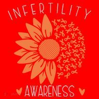 National Infertility Awareness Week Sunflower Gift Santa Hat thumb 1