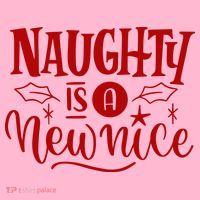 Naughty Is A New Nice Funny Holiday Gift Coaster thumb 2