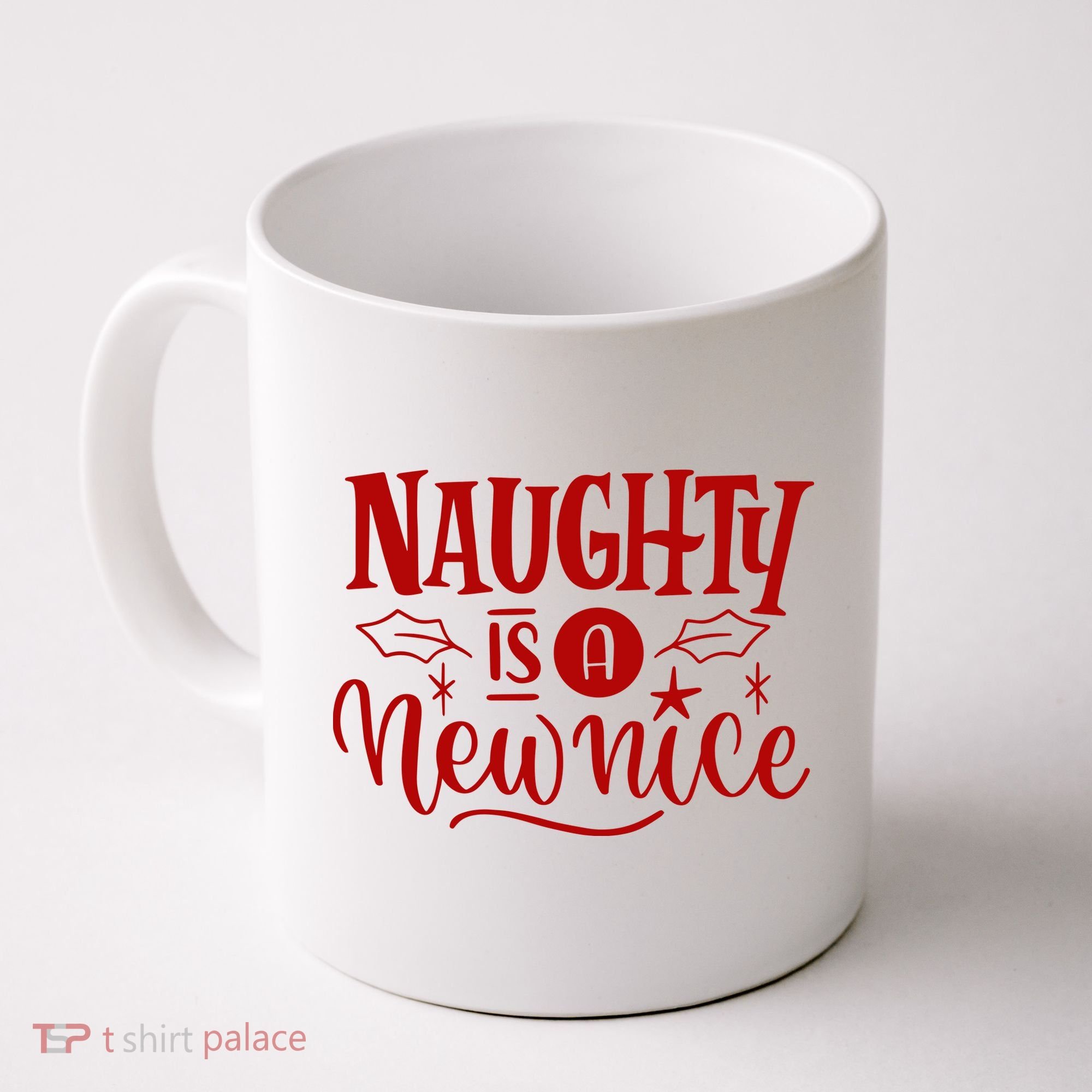 Naughty Is A New Nice Funny Holiday Gift Coffee Mug