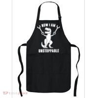 Now I Am Unstoppable Funny TRex Apron thumb 0