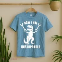 Now I Am Unstoppable Funny TRex T-Shirt thumb 2