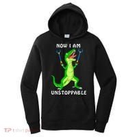 Now I Am Unstoppable Dinosaur Women's Hoodie thumb 0